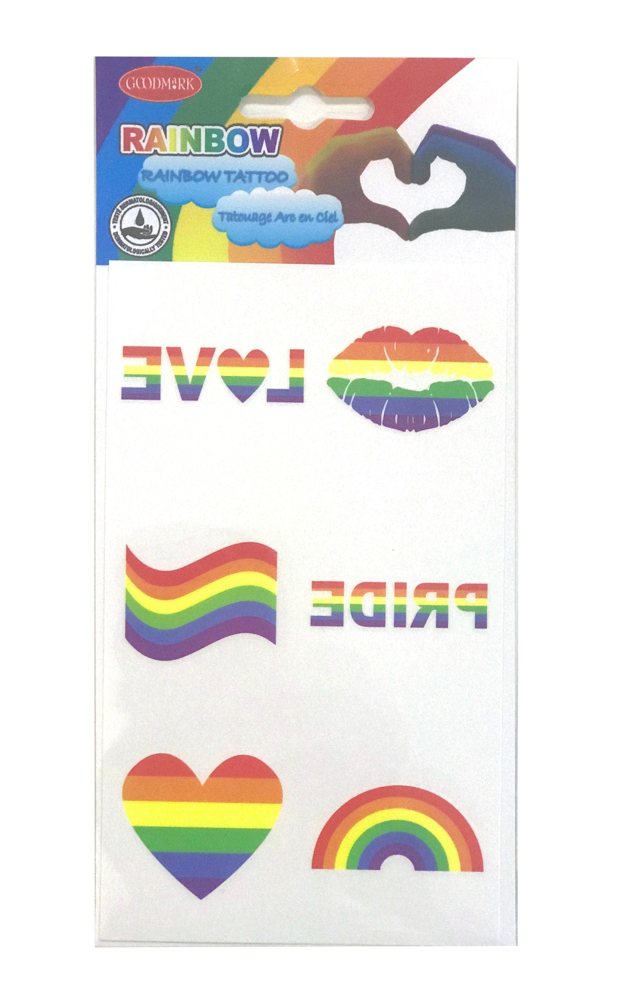 Sateenkaari siirtotatuointi 1 arkki