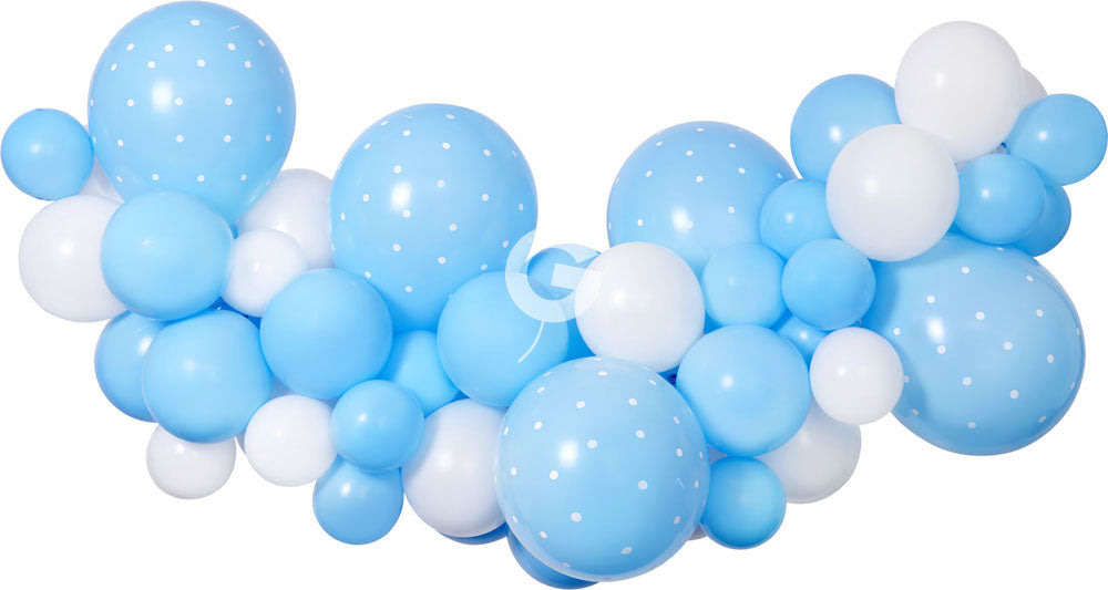 DIY Ilmapallokaari vaaleansininen