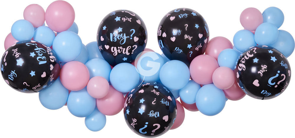 DIY Ilmapallokaari vauvat boy or girl?