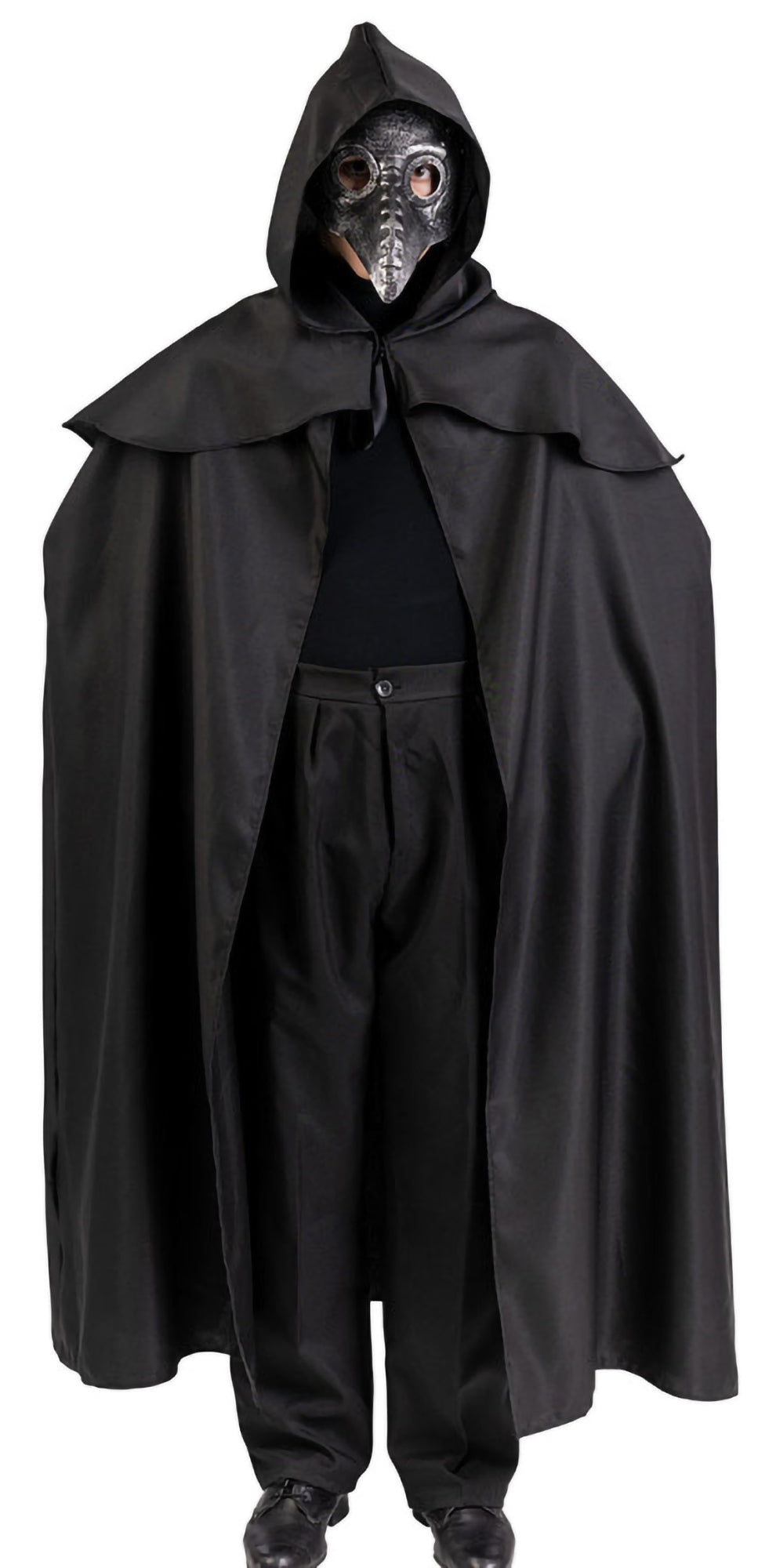 Ruttotohtori asusetti; viitta ja maski