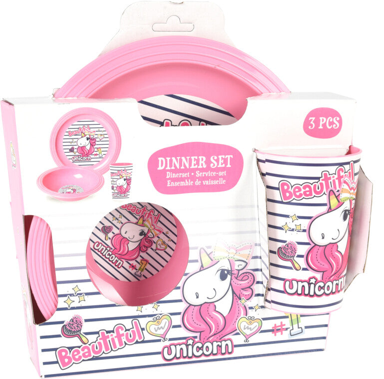 Ruokailusetti 3 osaa