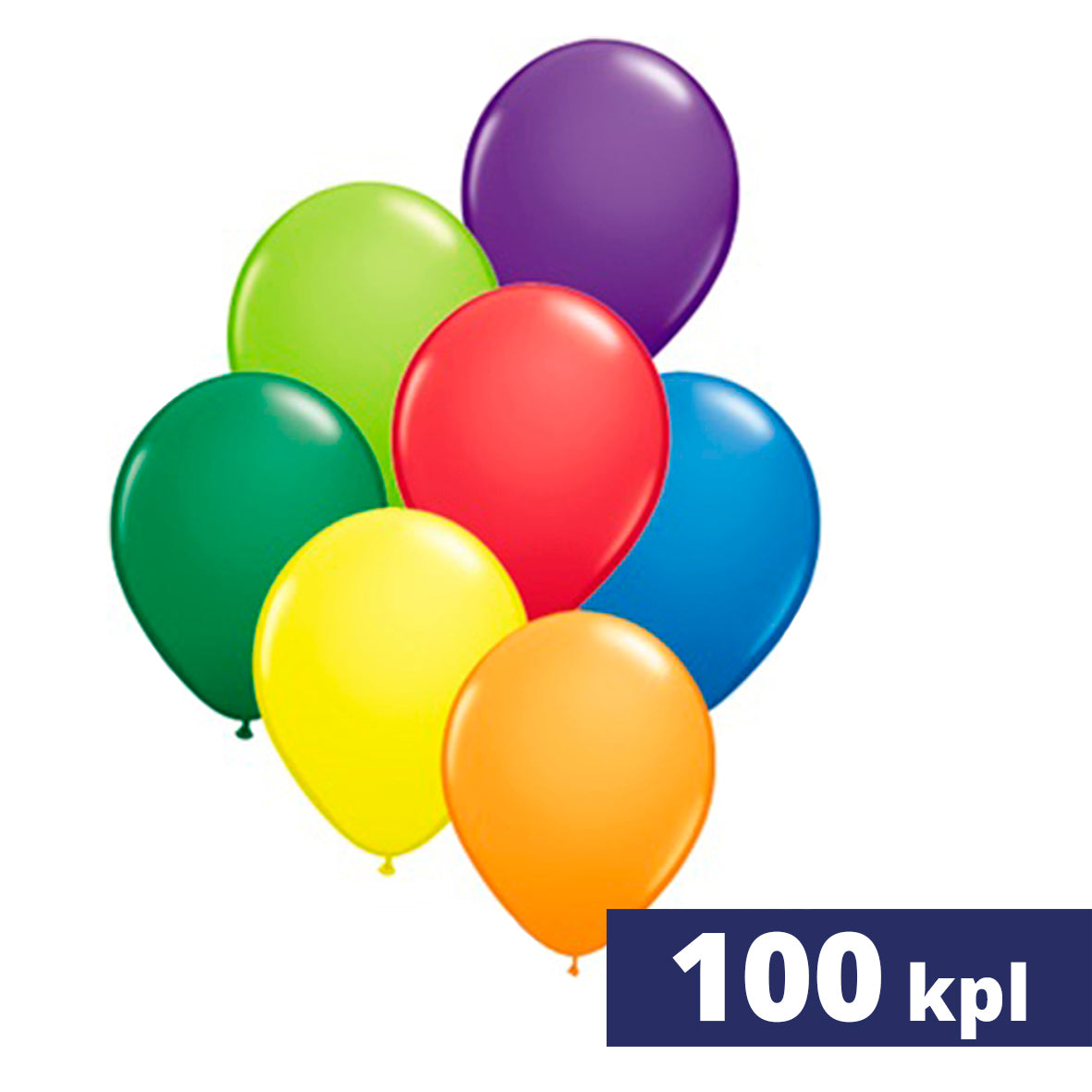 Ilmapallot vapuksi 100 kpl, täyttö ja toimitus koko Suomi