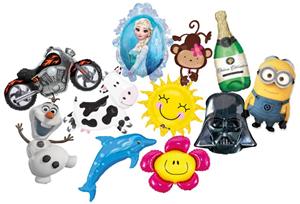 Muotofoliopallot vapuksi,täyttö ja toimitus pk-seutu