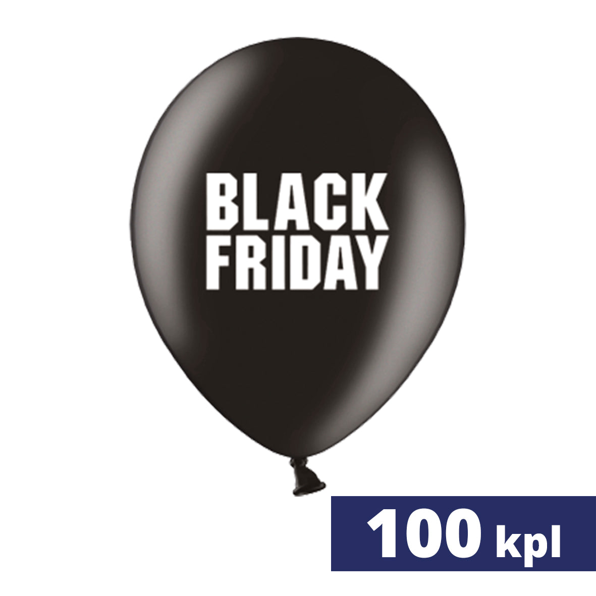 Black Friday 100 palloa täytettynä ja toimitettuna koko Suomeen