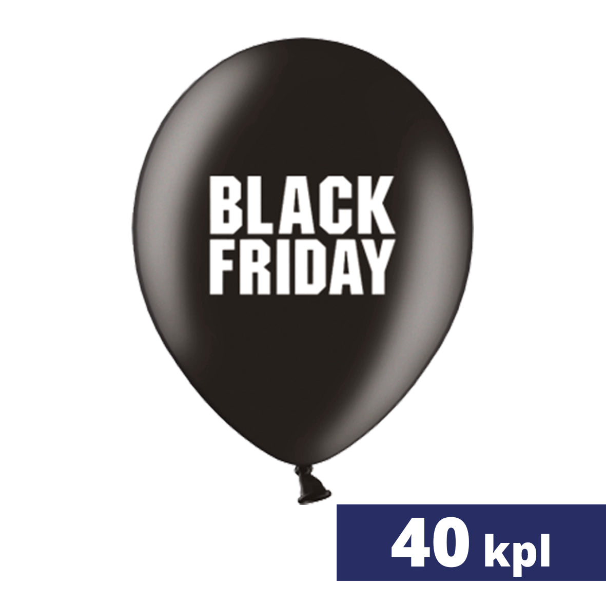 Black Friday 40 palloa täytettynä ja toimitettuna koko Suomeen