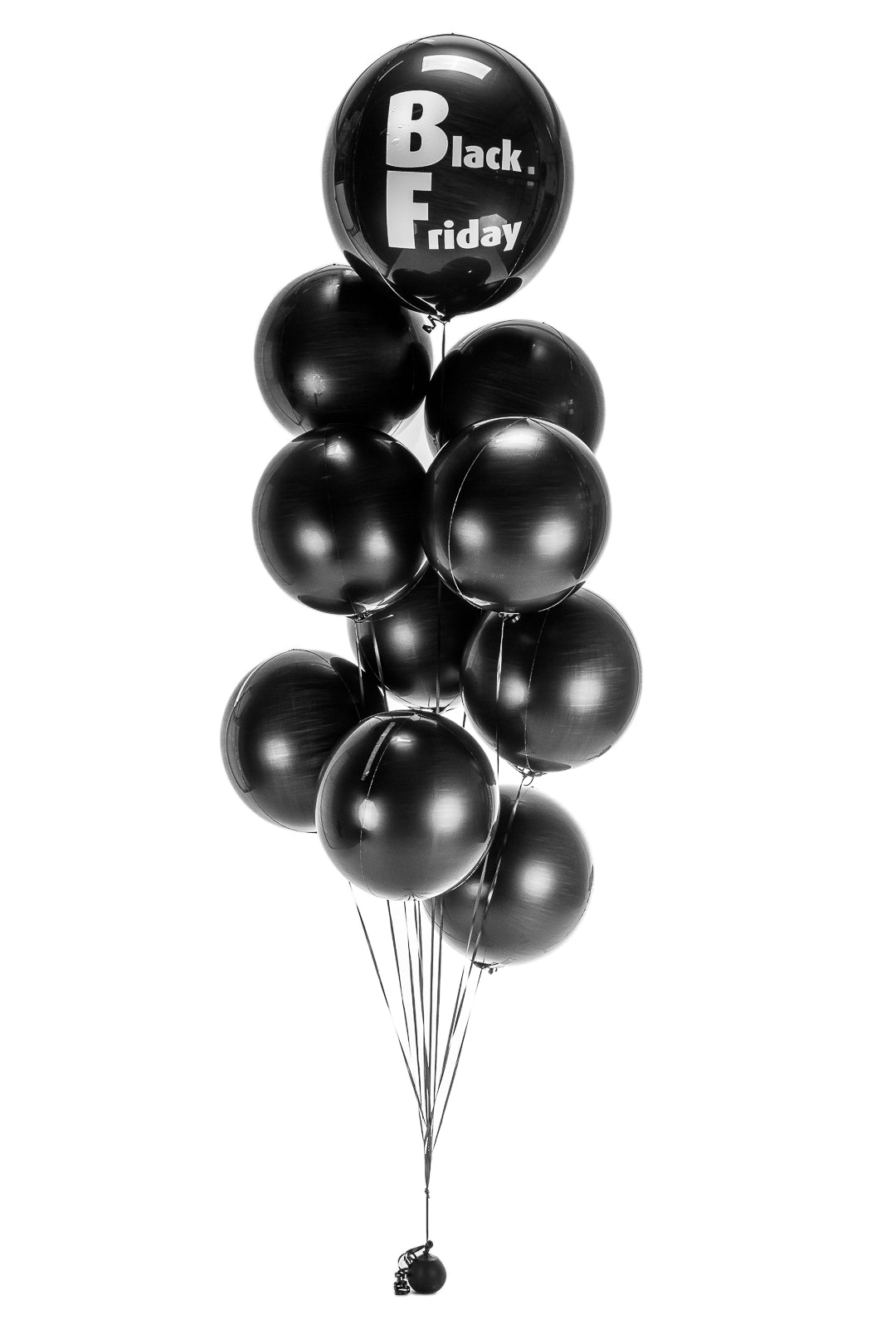 2 kpl Black Friday Lattianippu Twist peilipalloista 2,5 m toimitettuna koko Suomeen