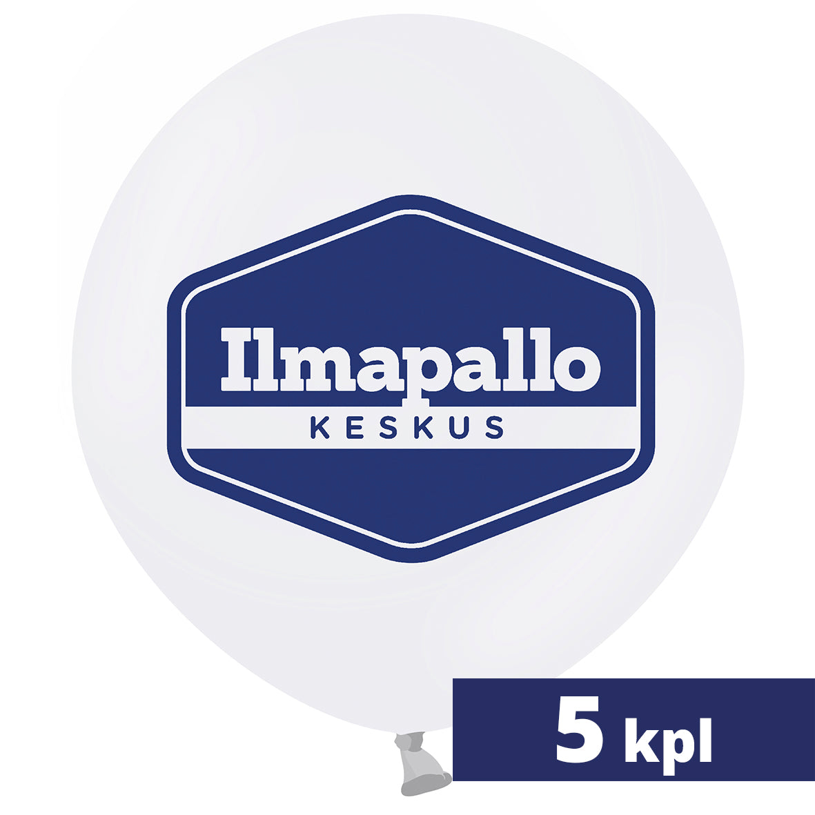 5 kpl 80 cm jättipalloa täytettynä ja toimitettuna, 1-väripa