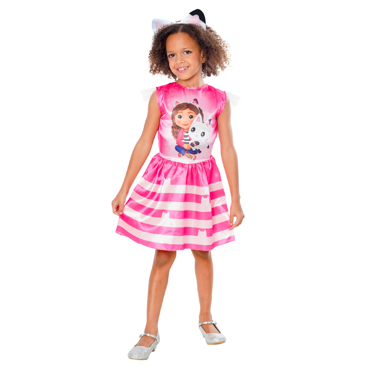 Gabby's Dollhouse asu; mekko ja panta 98-110 cm