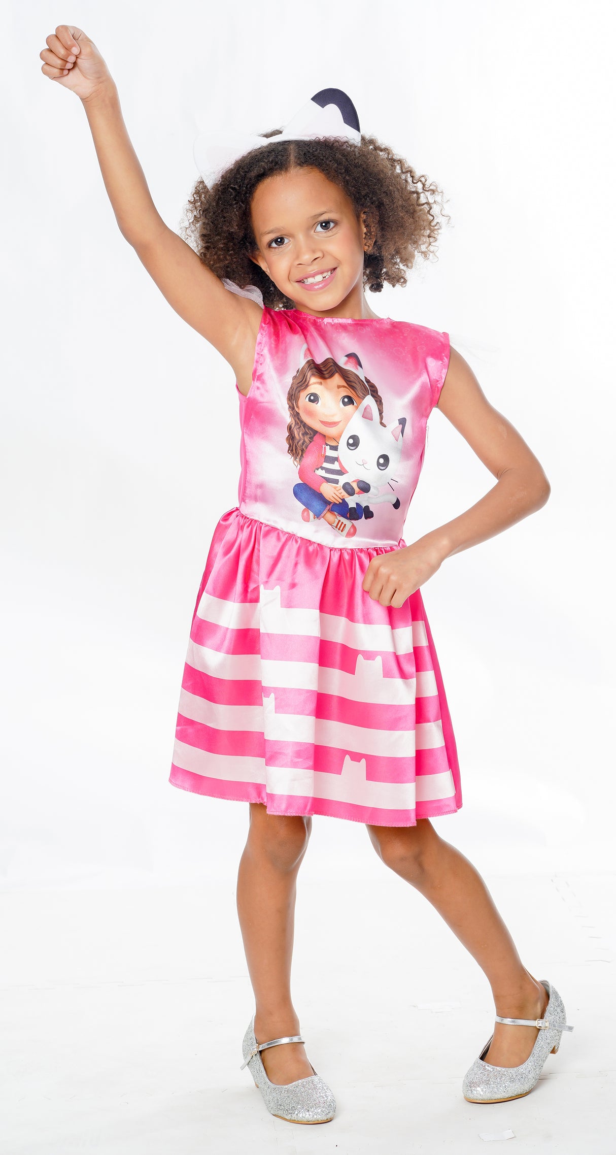 Gabby's Dollhouse asu; mekko ja panta 98-110 cm