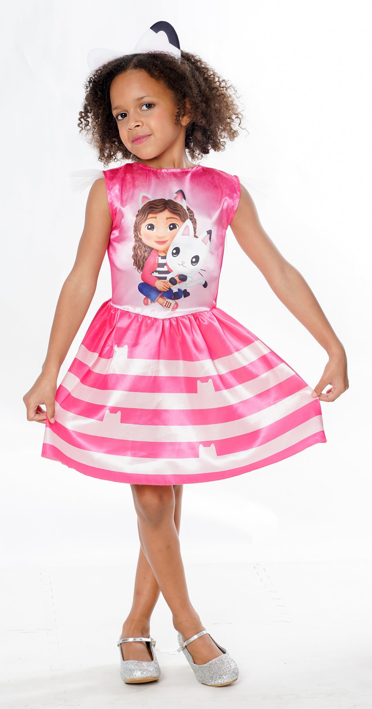 Gabby's Dollhouse asu; mekko ja panta 98-110 cm