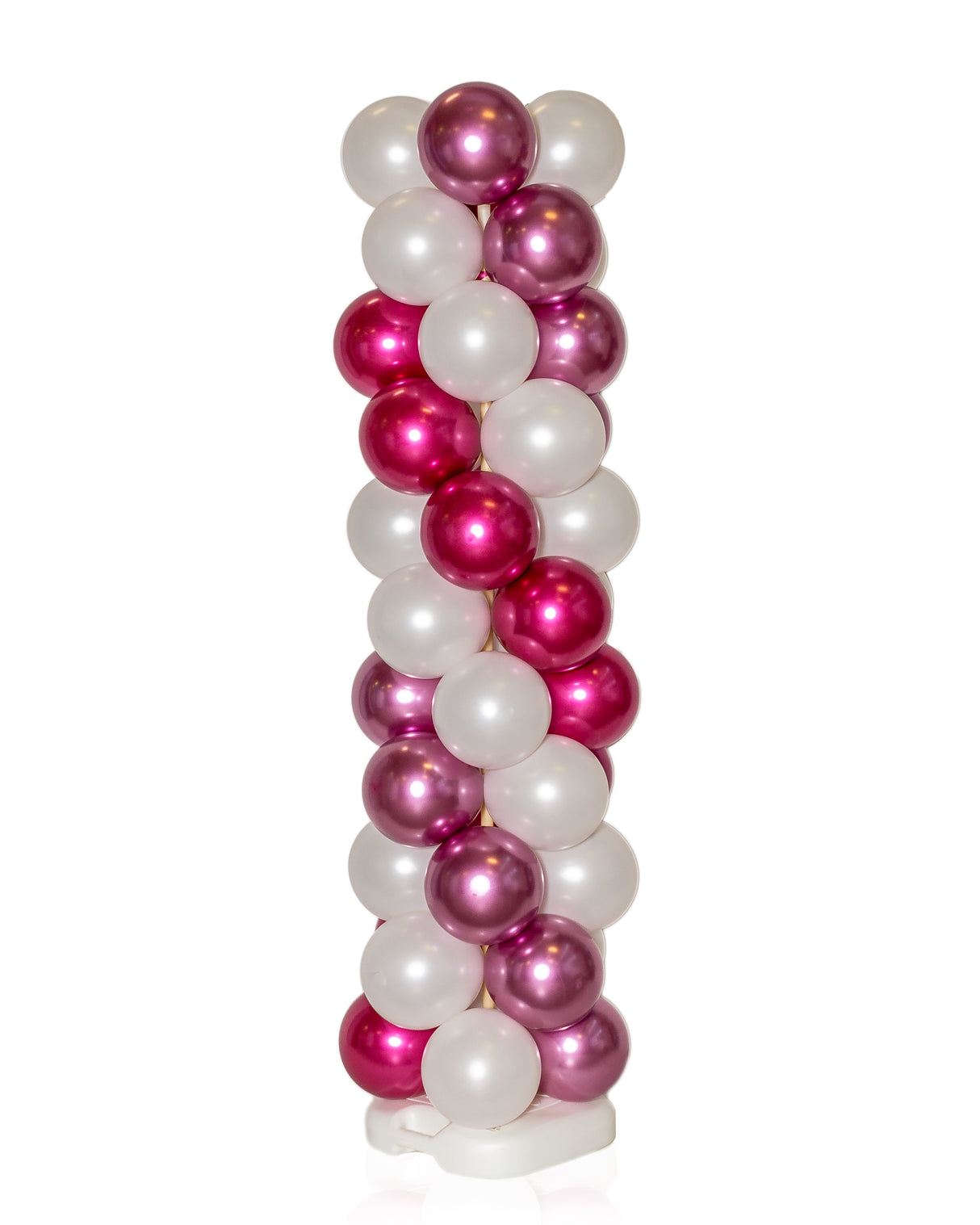 Ilmapallopylväs spiraali, korkeus 2 m