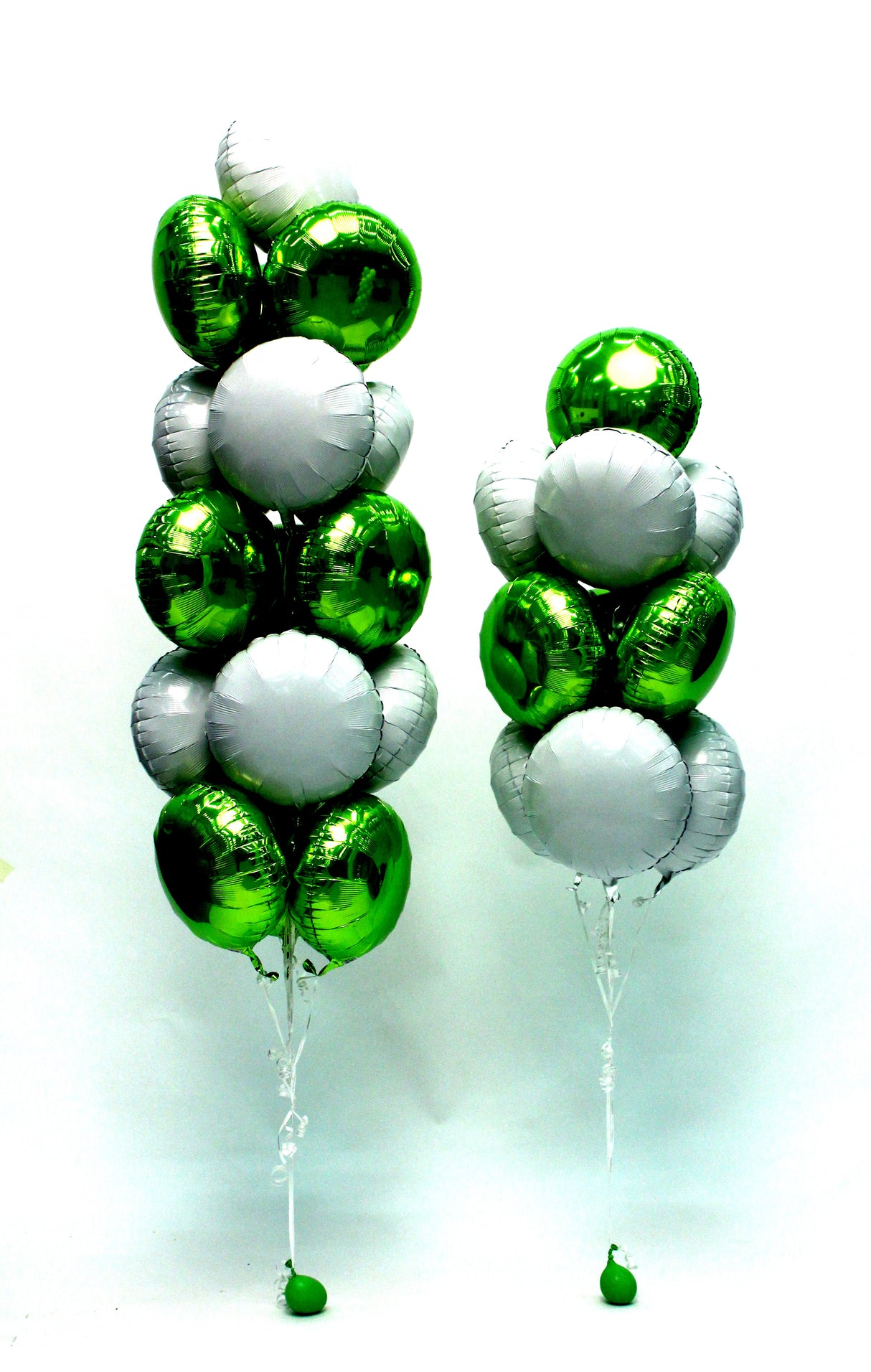 Lattianippu foliopalloista, korkeus n, 1,8 m