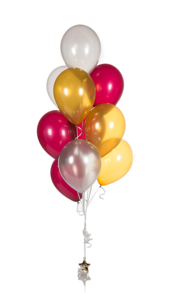 Pöytänippu Twist kumipalloista, korkeus n, 160 cm