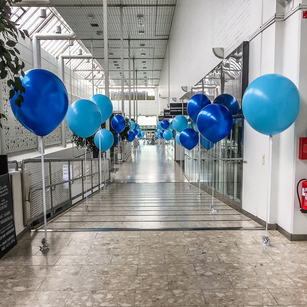 Jättipallo painolla 50 cm, valmiiksi täytettynä