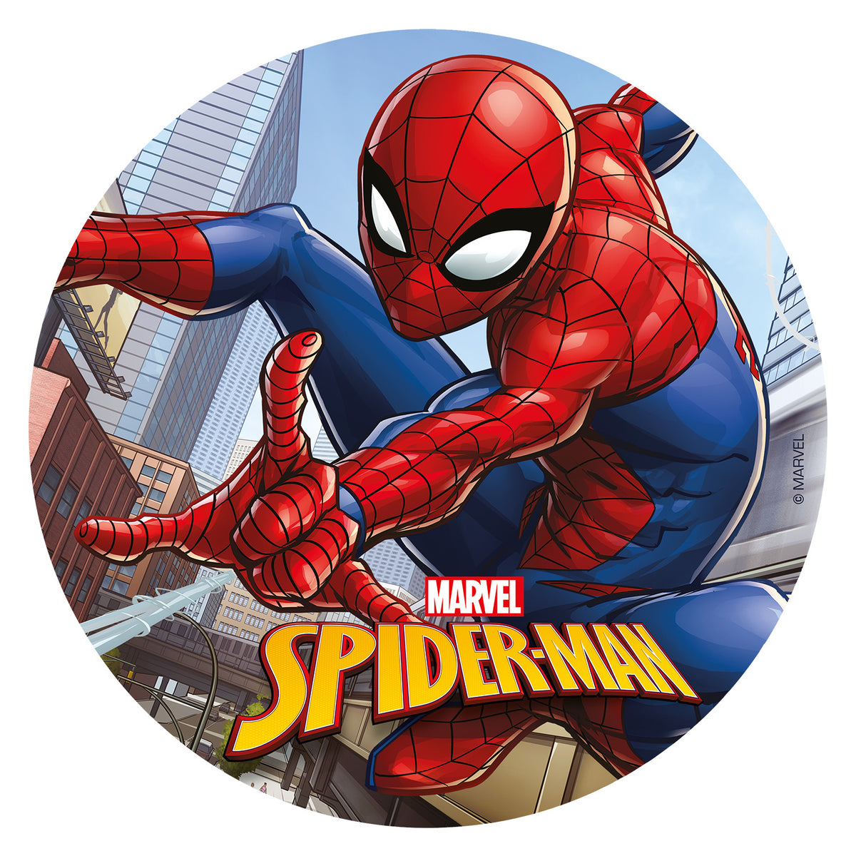Spiderman syötävä kakkukuva