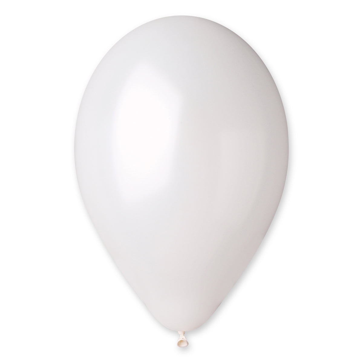 Ilmapallo metallinhohto valkoinen 33 cm 50 kpl/pss