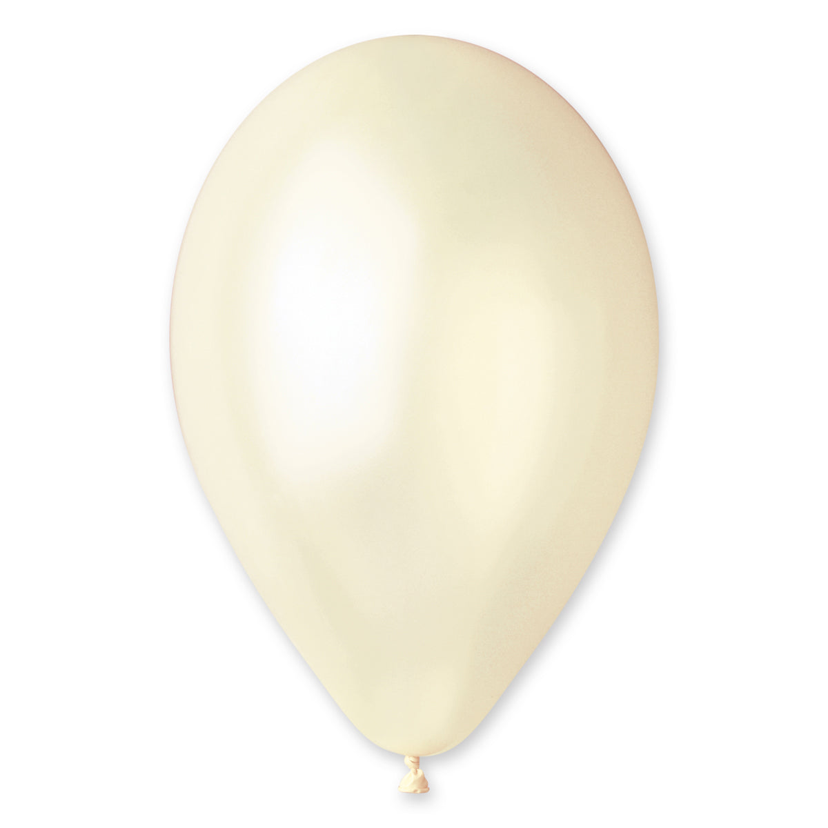Ilmapallo metallinhohto luonnonvalkoinen 33 cm 50 kpl/pss