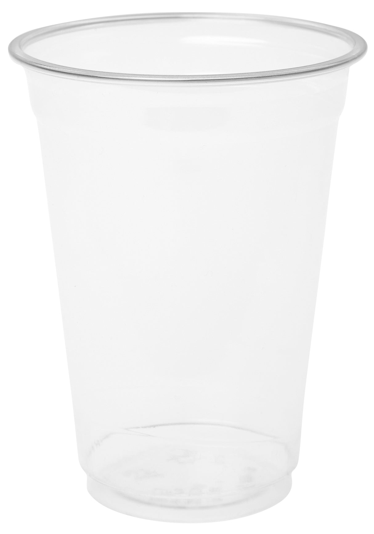 Muki 27 cl, läpikuultava kierrätysmuovi 12 kpl/pkt