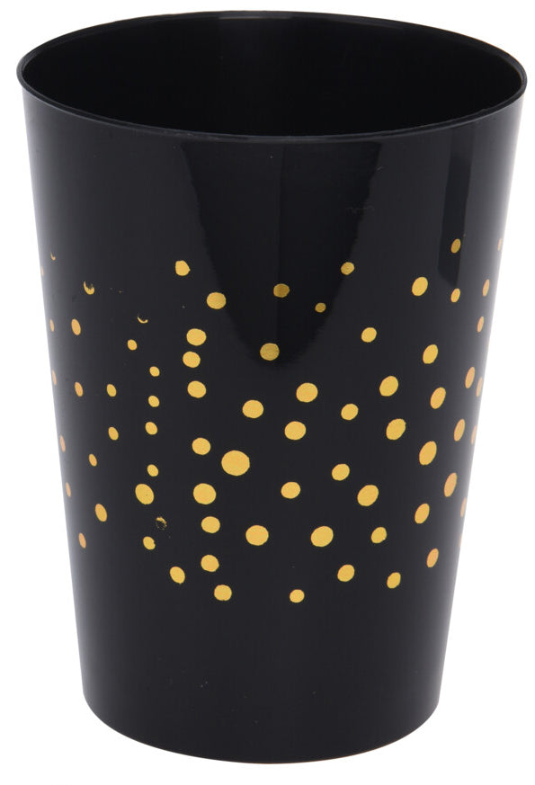 Party muovimuki musta 4 kpl/pkt lajiltelmatuote 2 erilaista