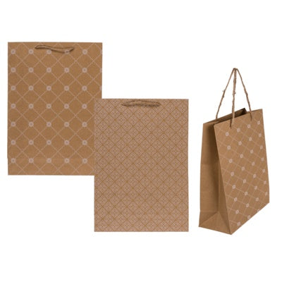 Lahjakassi rustiikki ornamentti 25 x 34 cm