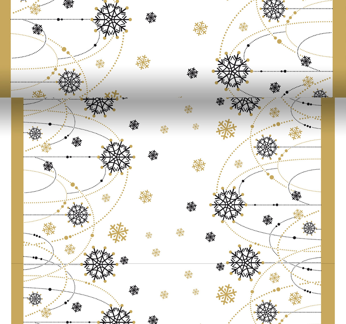 Lumihiutaleet kaitaliina 0,4 x 4,8 m