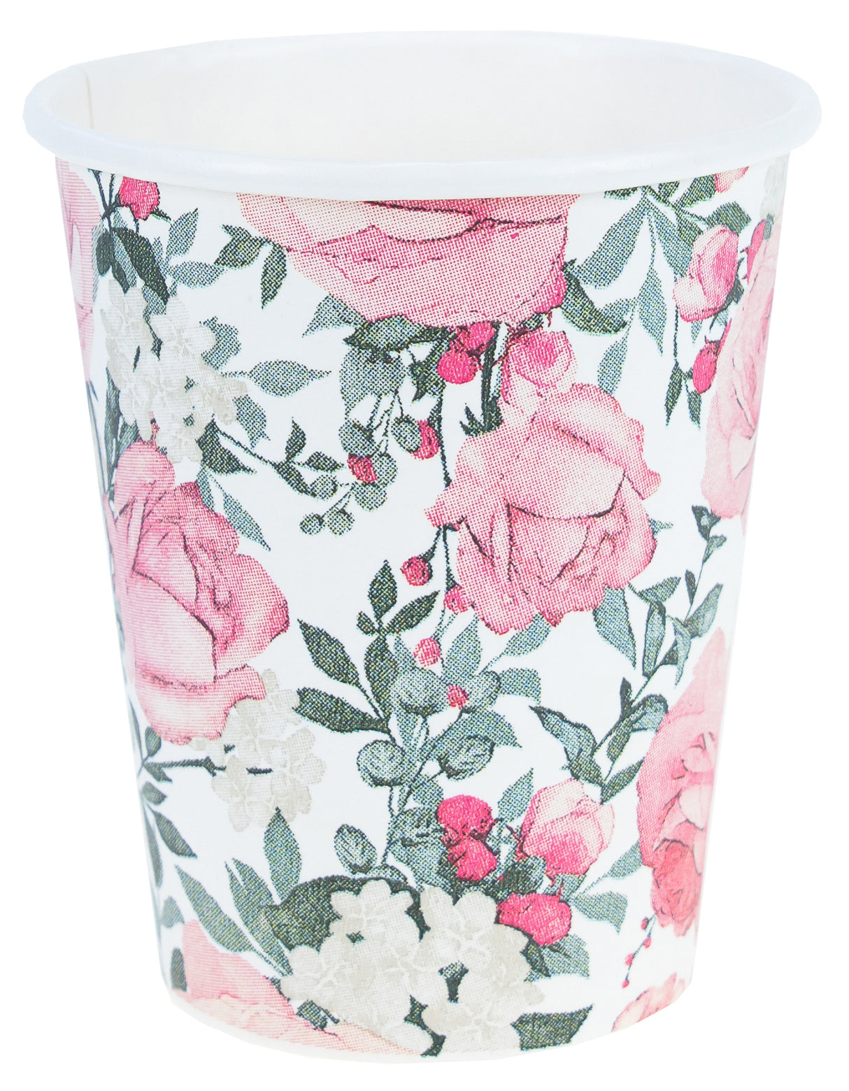 Ruusut pahvimuki 250 ml 10 kpl/pkt