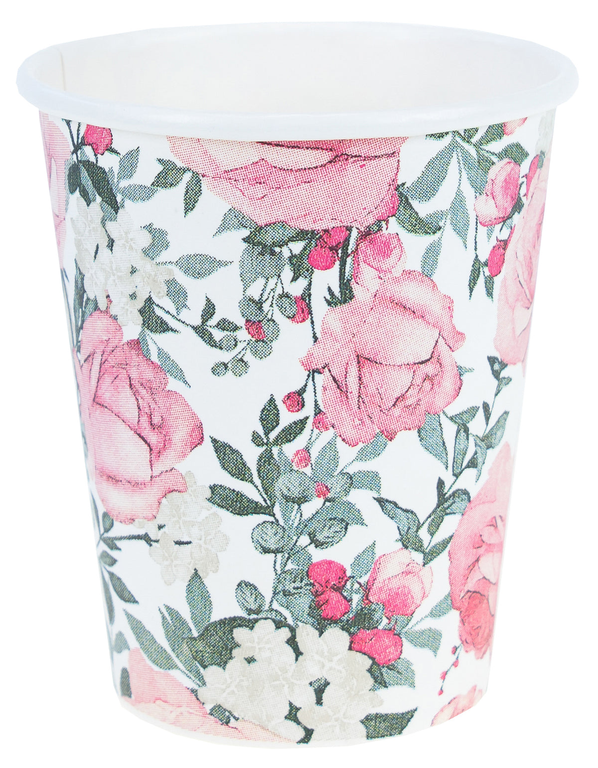 Ruusut pahvimuki 250 ml 10 kpl/pkt