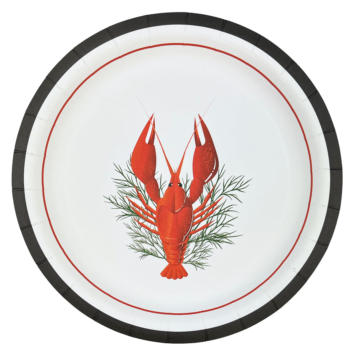 Rapu pahvilautanen 23 cm 8 kpl/pkt