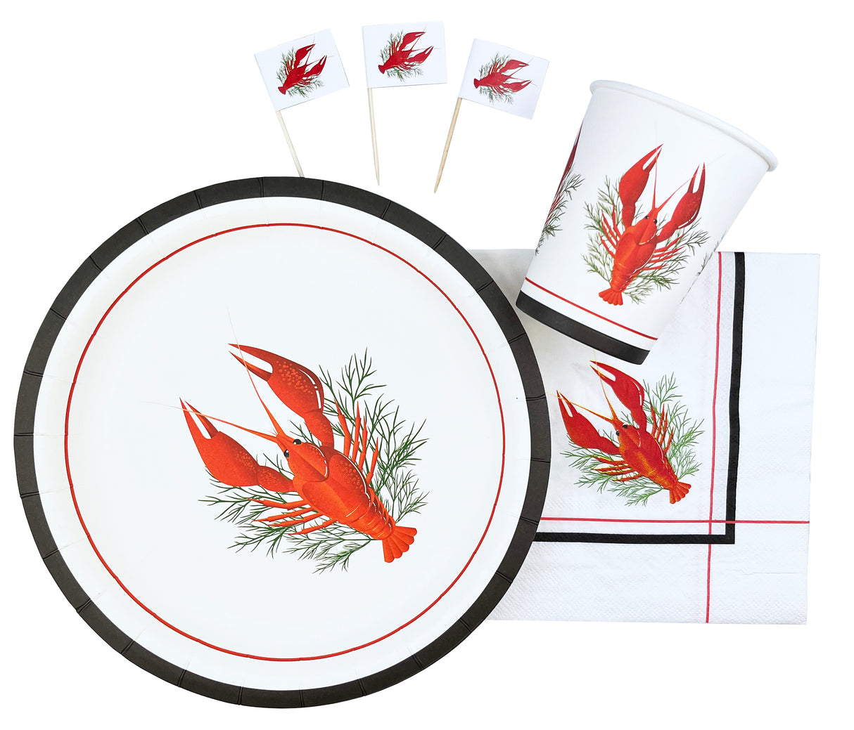 Rapu pahvilautanen 23 cm 8 kpl/pkt