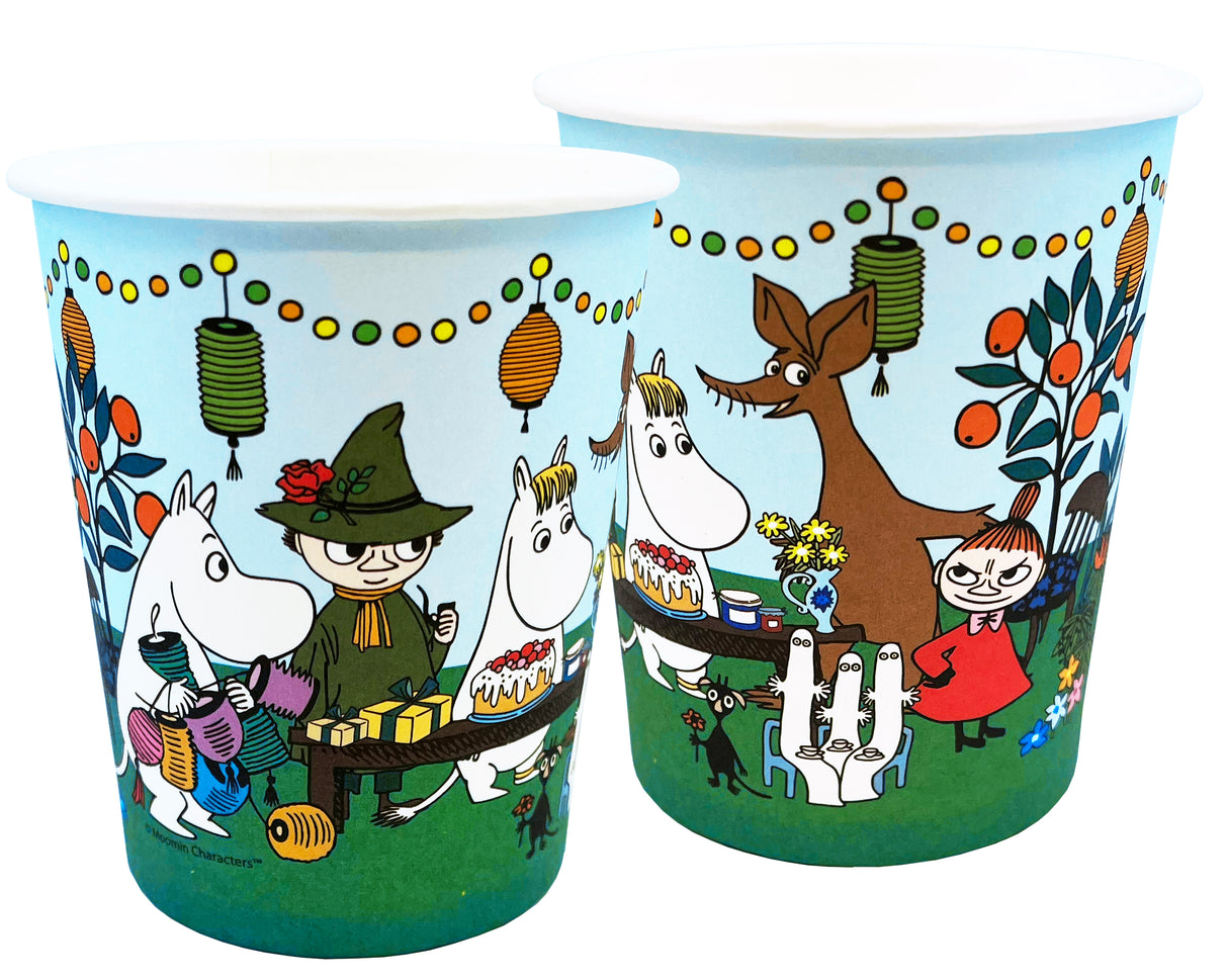 Muumi pahvimuki 8 kpl/pkt