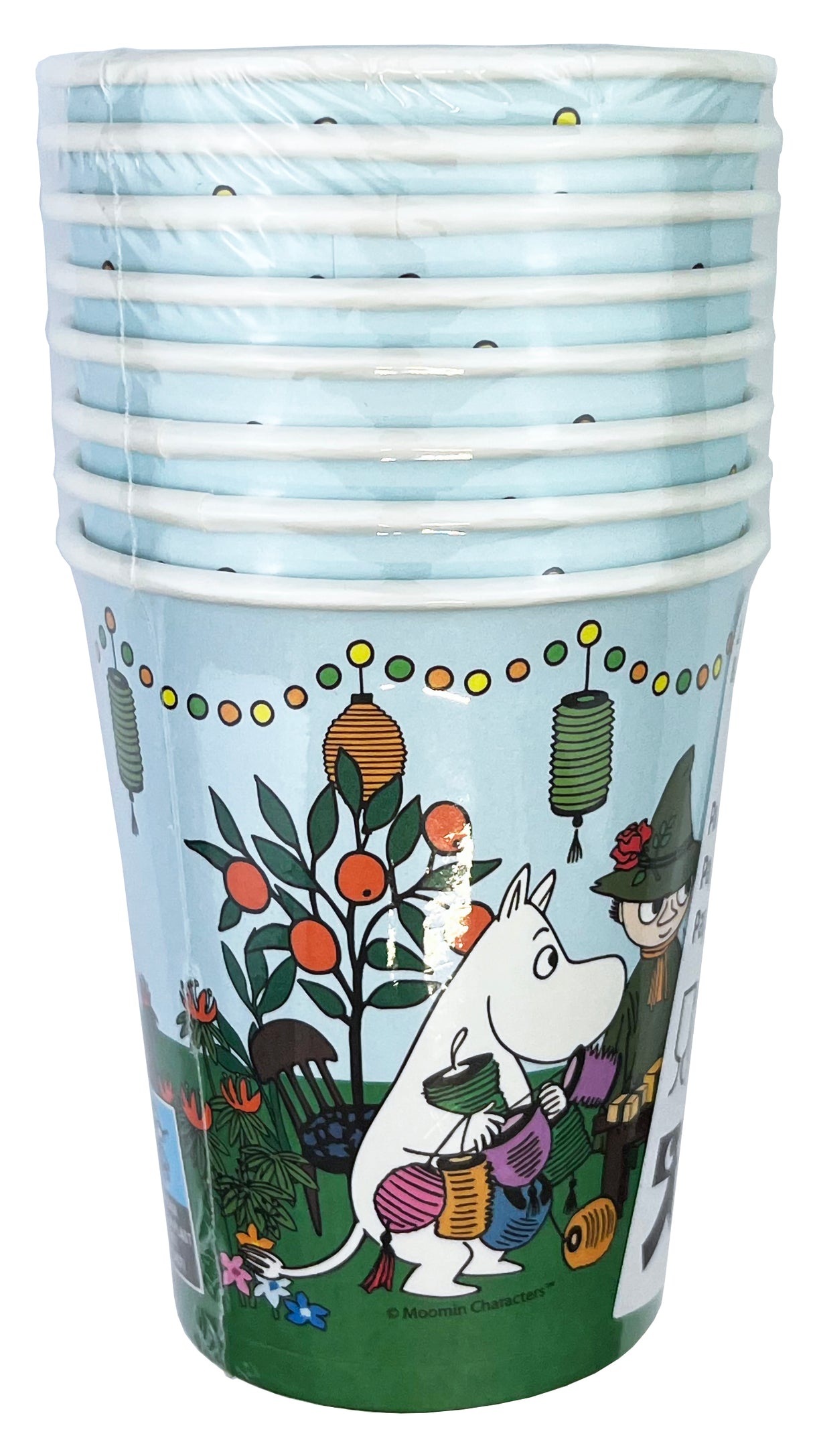 Muumi pahvimuki 8 kpl/pkt