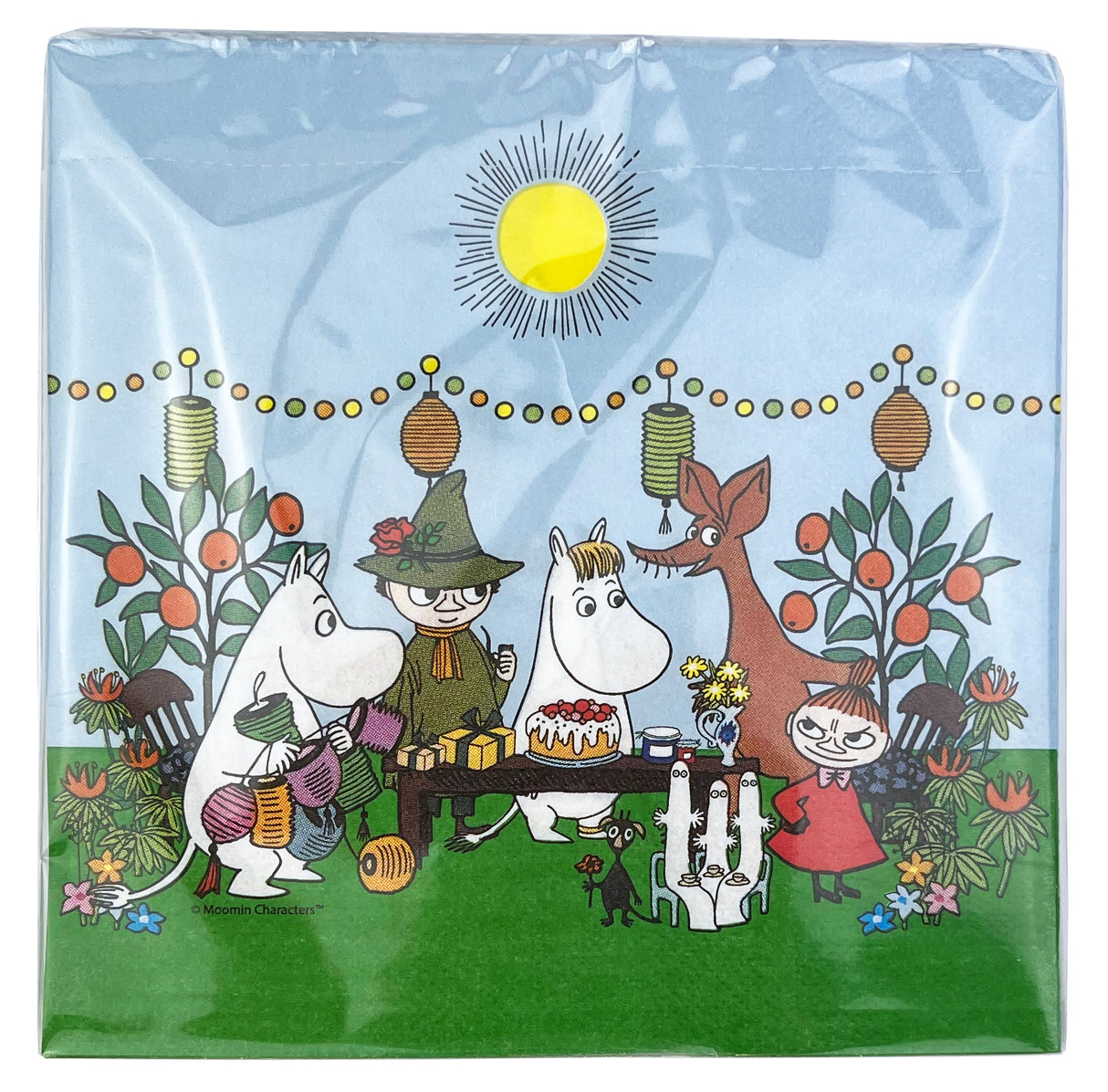 Muumi lautasliina 33 x 33 cm 20 kpl/pkt