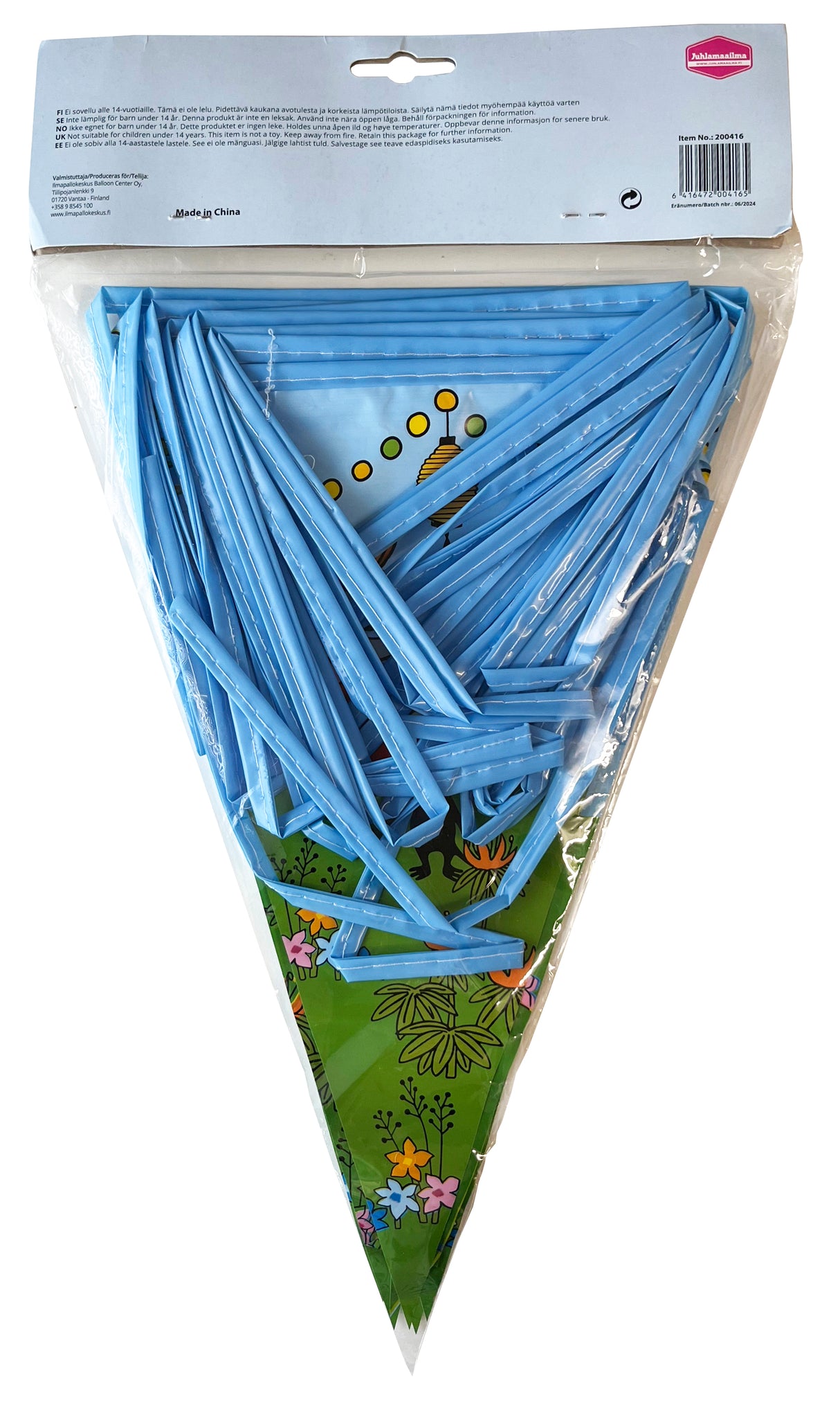 Muumi viirinauha muovia 10 m