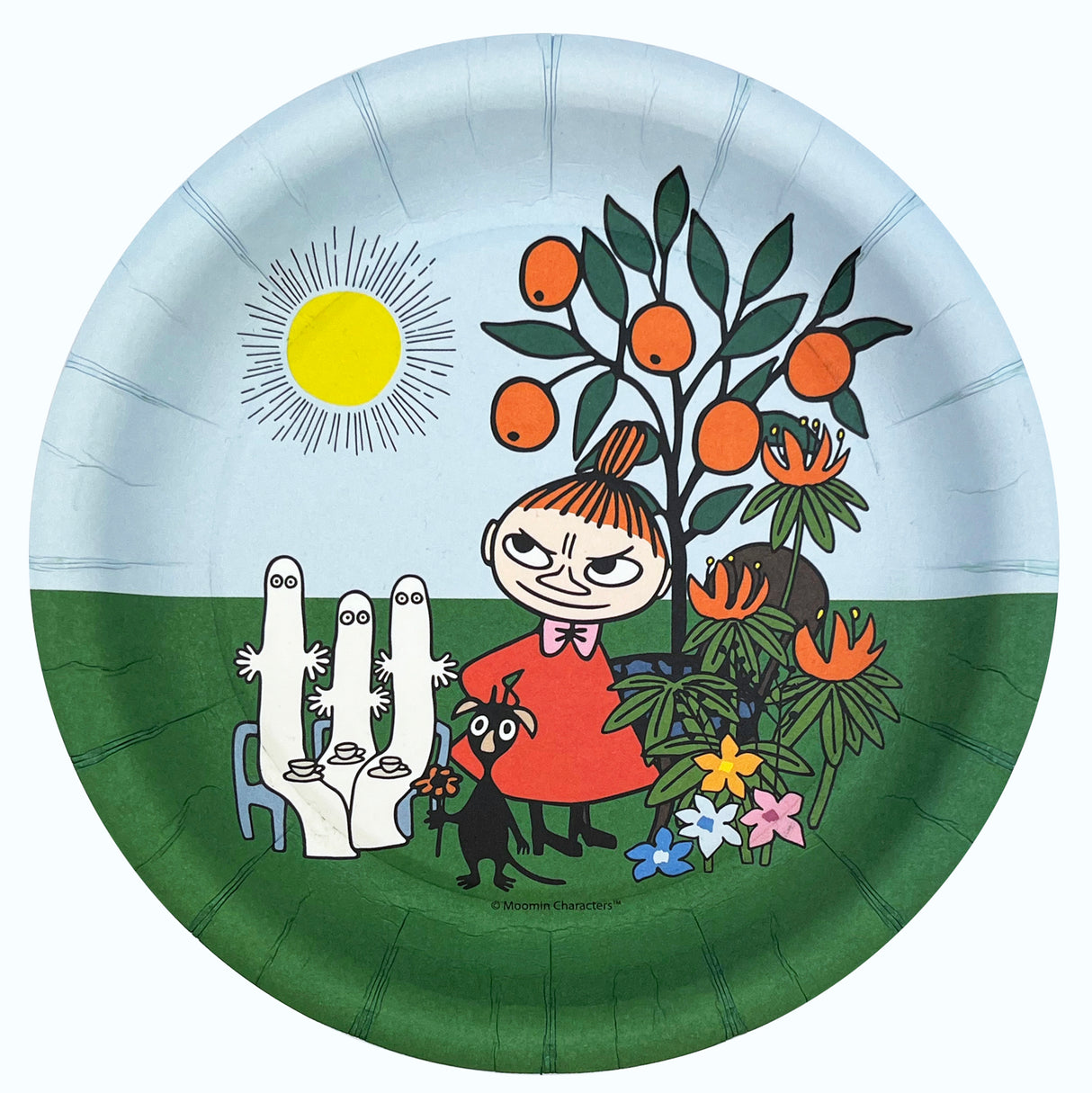 Muumi pahvilautanen 18 cm 8 kpl/pkt