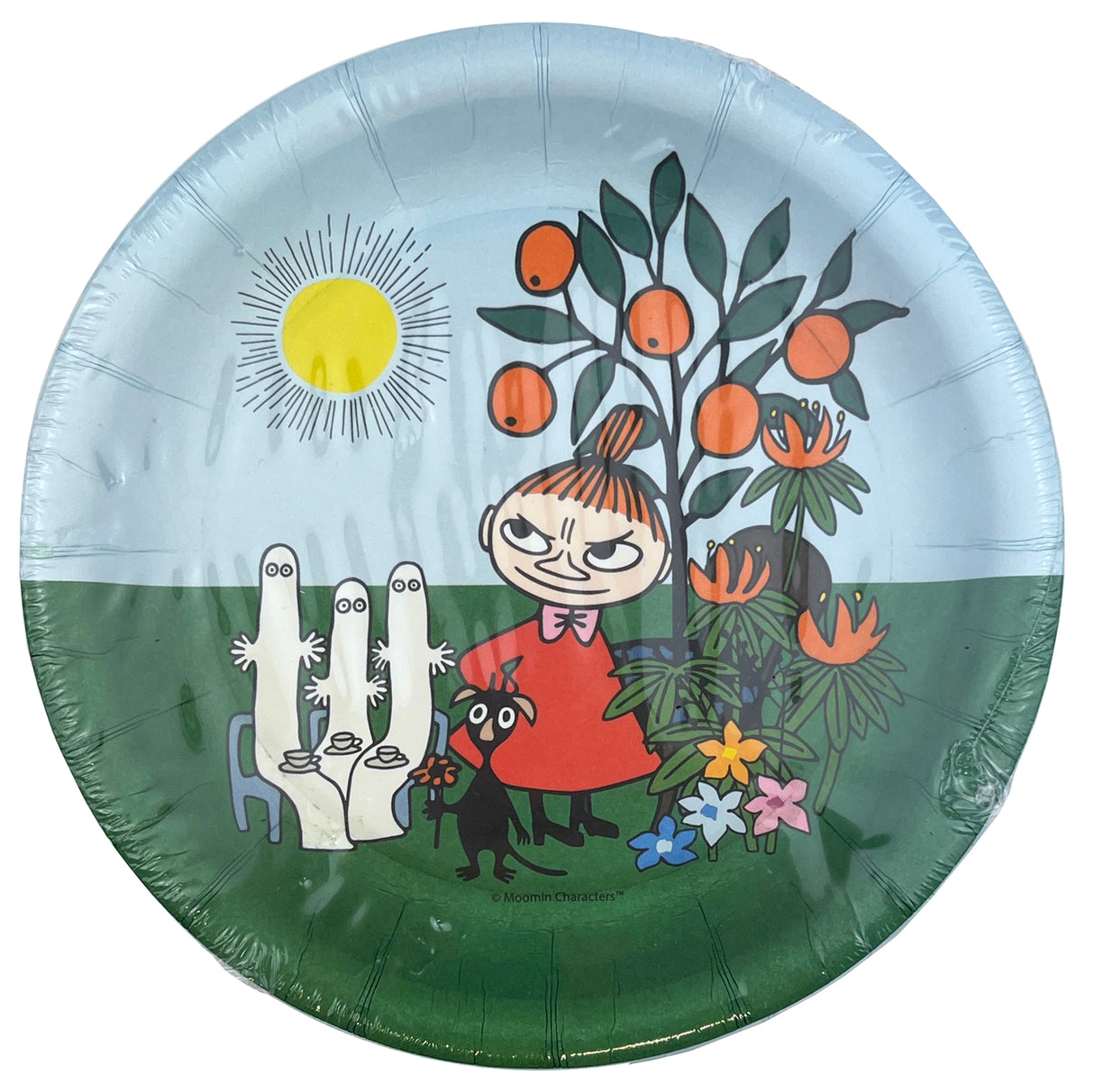 Muumi pahvilautanen 18 cm 8 kpl/pkt