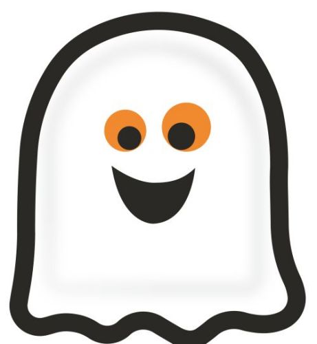 Haamu muotopahvilautanen 6 kpl/pkt