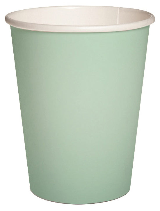 Pahvimuki 250 ml vaaleanvihreä 10 kpl/pkt