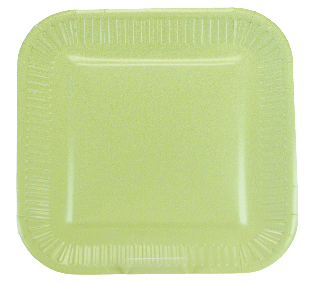 Pahvilautanen neliö 23 cm lime 10 kpl/pkt