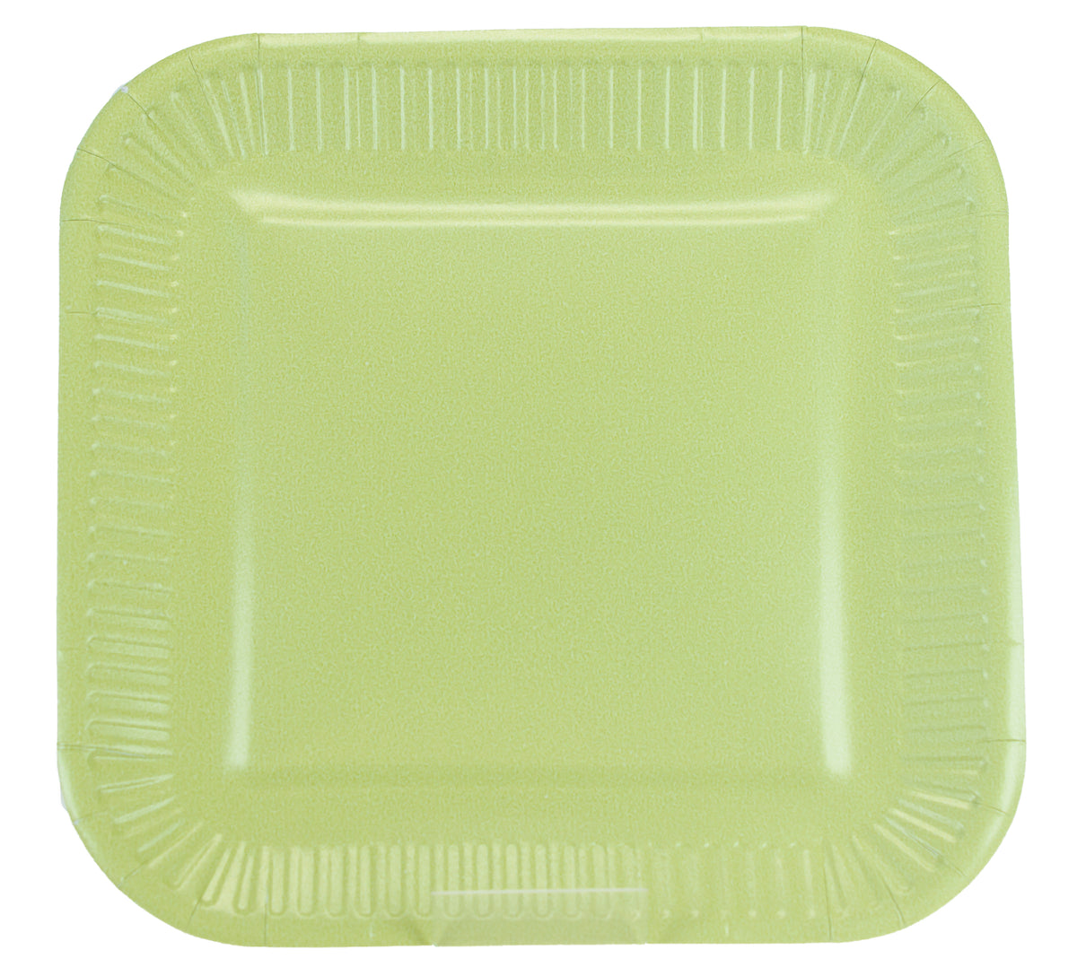 Pahvilautanen neliö 23 cm lime 10 kpl/pkt