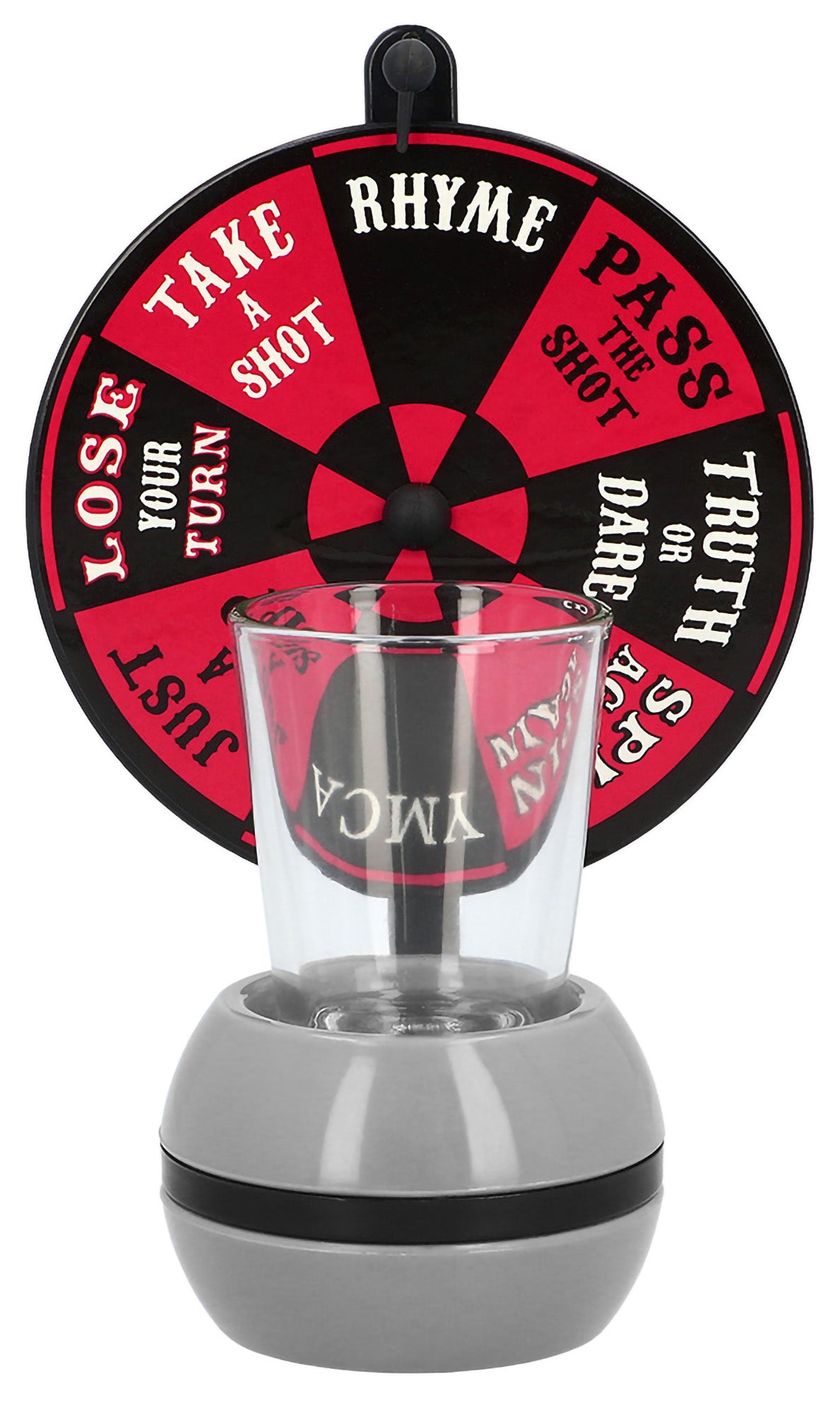 Juomapeli shottipyörä