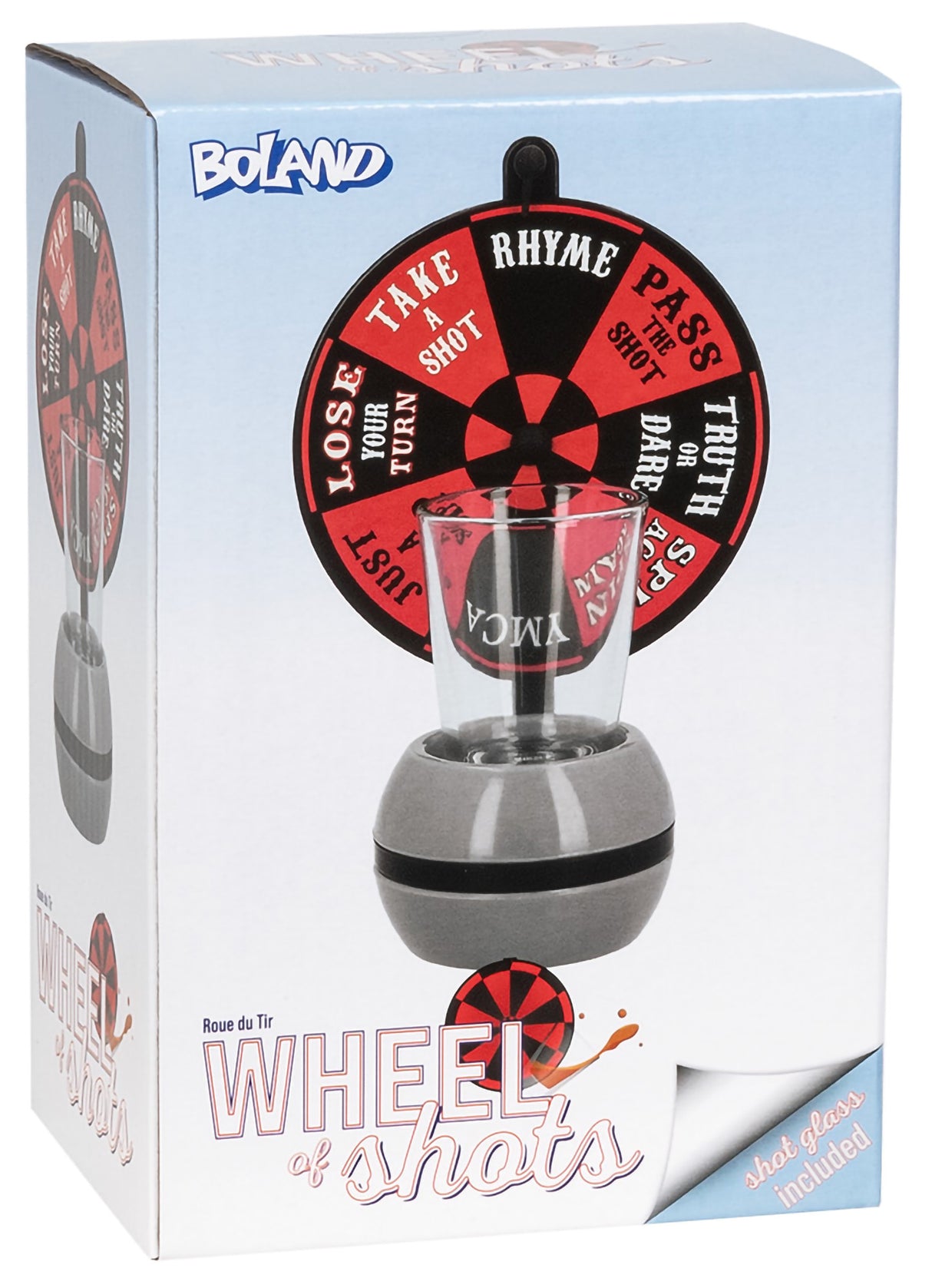 Juomapeli shottipyörä