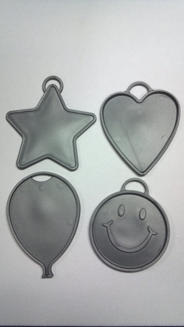 Pallopaino 16 g, hopeanvärinen ilman nauhaa 25 kpl/pss