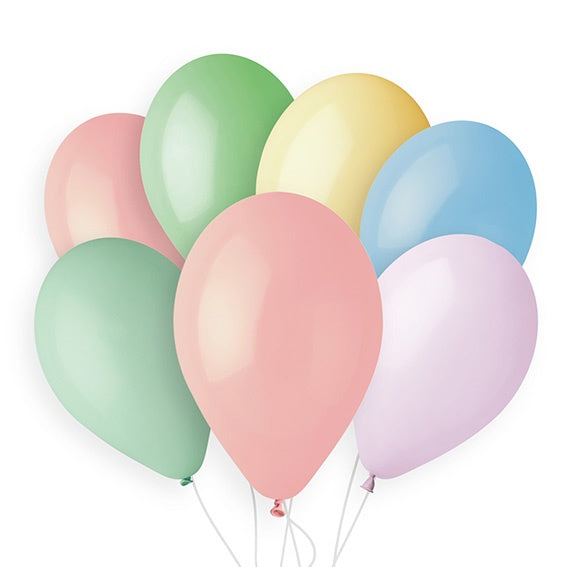 Ilmapallo 26 cm pastellivärisekoitus 10 kpl/pss