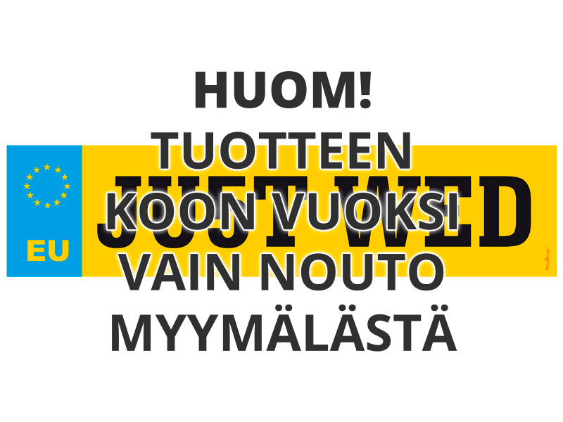 Hääkyltti pahvia, EU-kilvet, 1 kpl