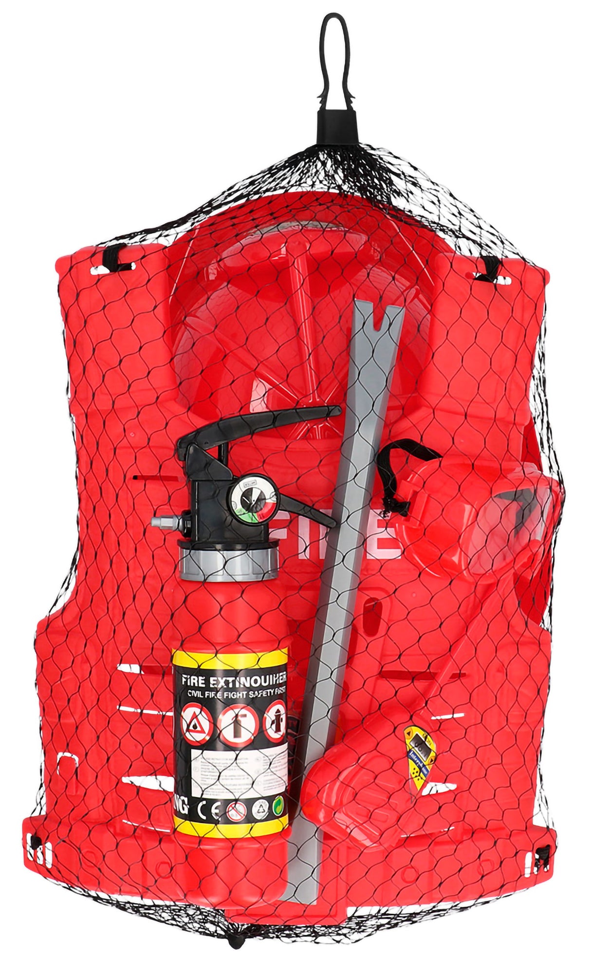 Palomiehen liivi ja asustesetti lasten