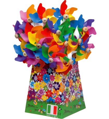 Miniviipperä halk. 11 cm värikäs