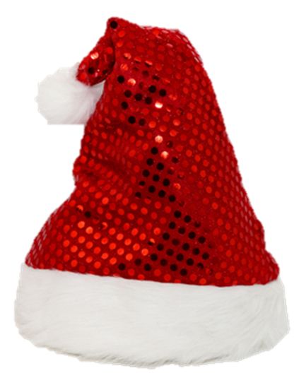 Tonttulakki paljeteilla