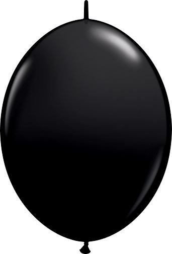 30 cm QuickLink ilmapallo musta 50 kpl/pss