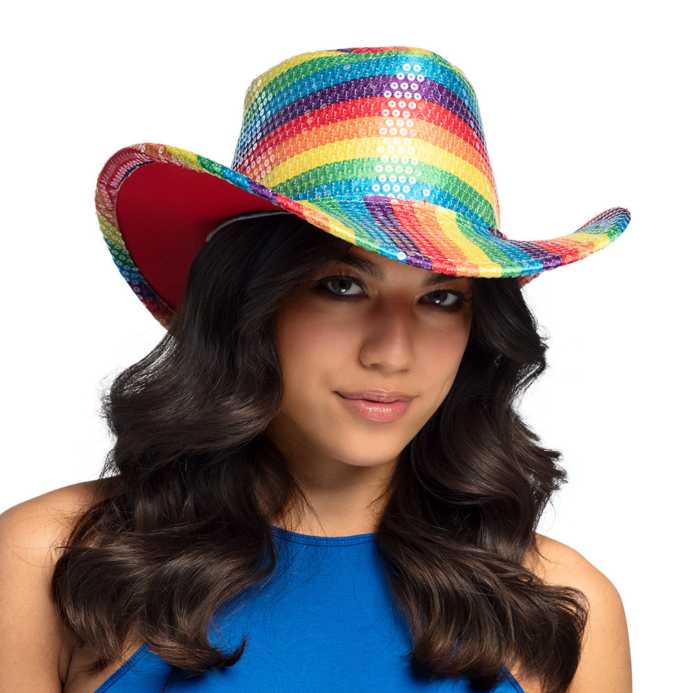 Cowboy hattu sateenkaari