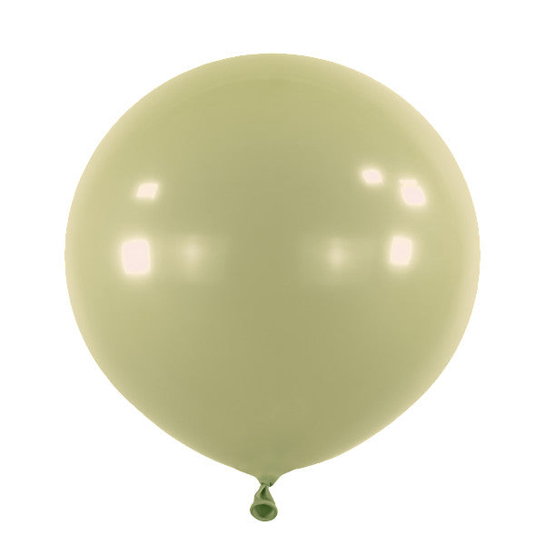 Ilmapallo vihreänharmaa 60 cm 4 kpl/pss